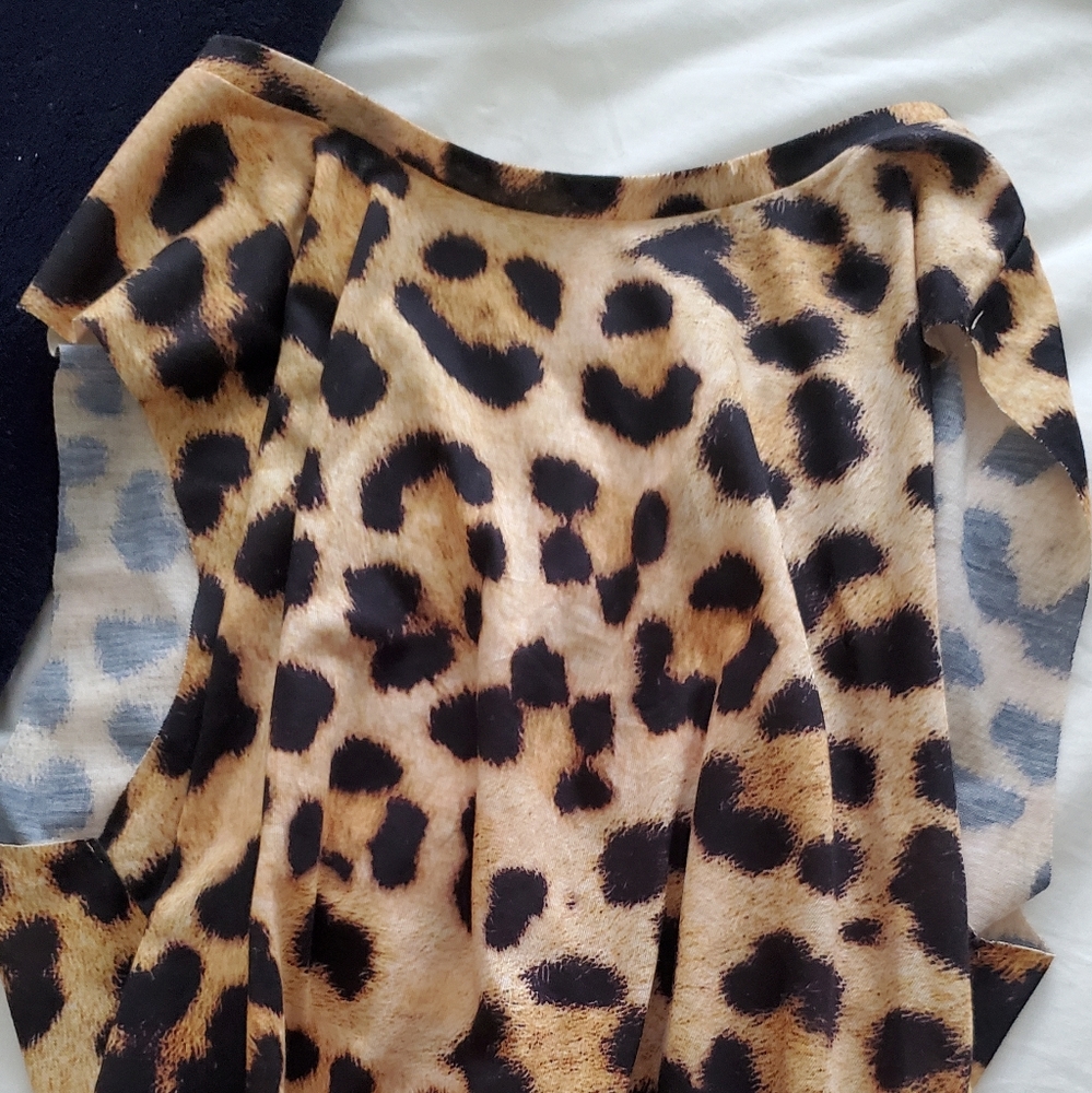 2 piece leopard short set